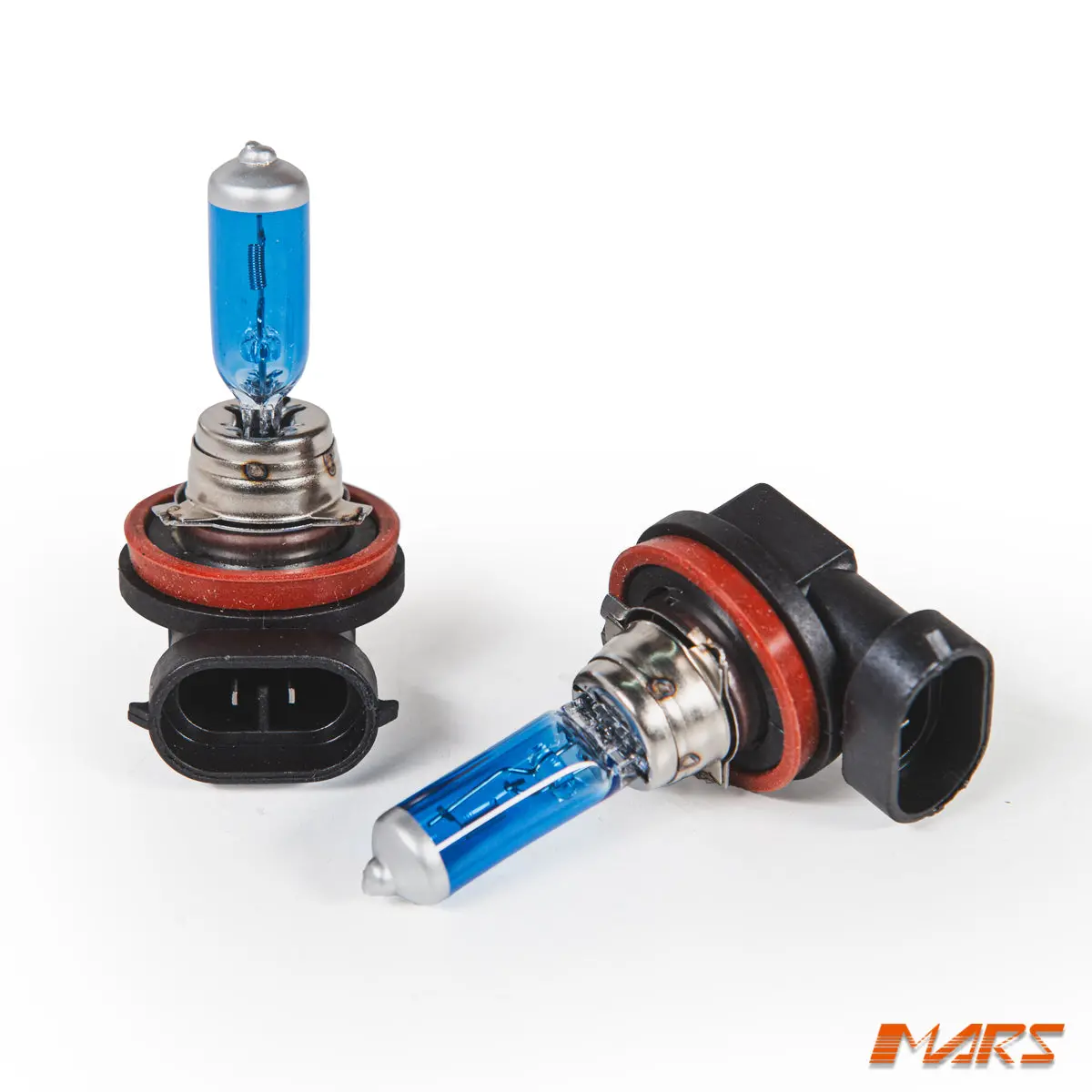 Mars 5800K White H11 Halogen Car Lights Bulbs Globes 1