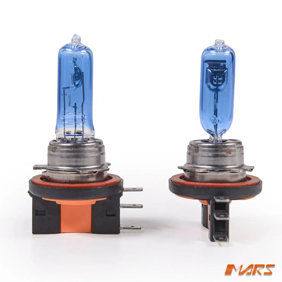 Mars 5800K White H15 Halogen Car Bulbs Globes 1