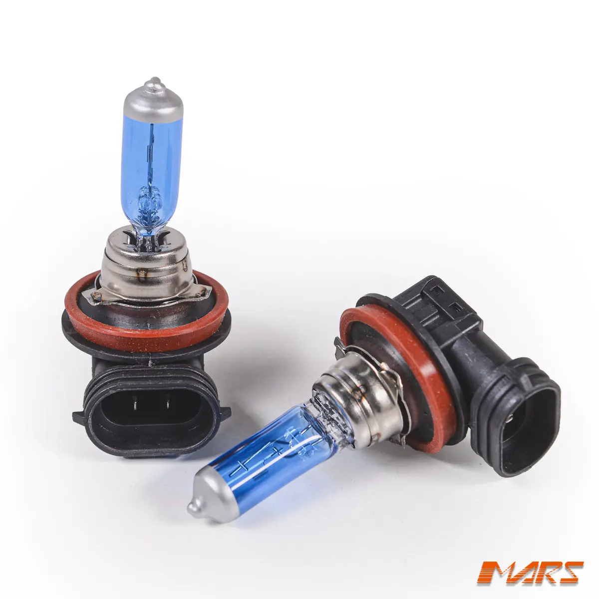 Mars 5800K White 19W H16 Halogen Car Bulbs Globes 1