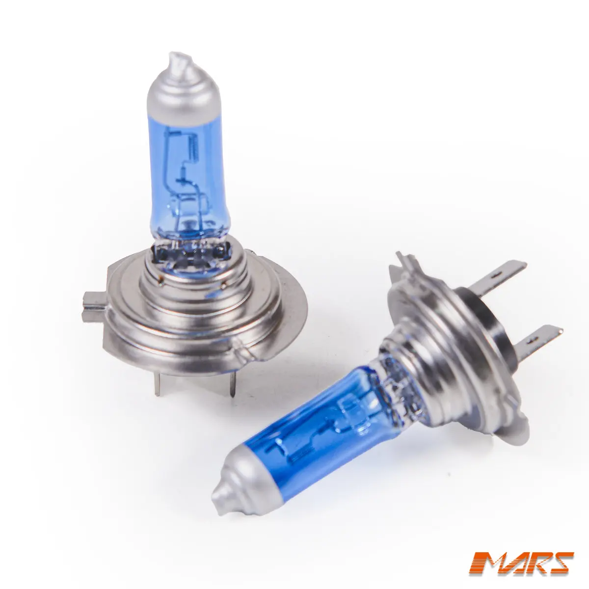 Mars 5800K White H7 Halogen Car Lights Bulbs Globes 1