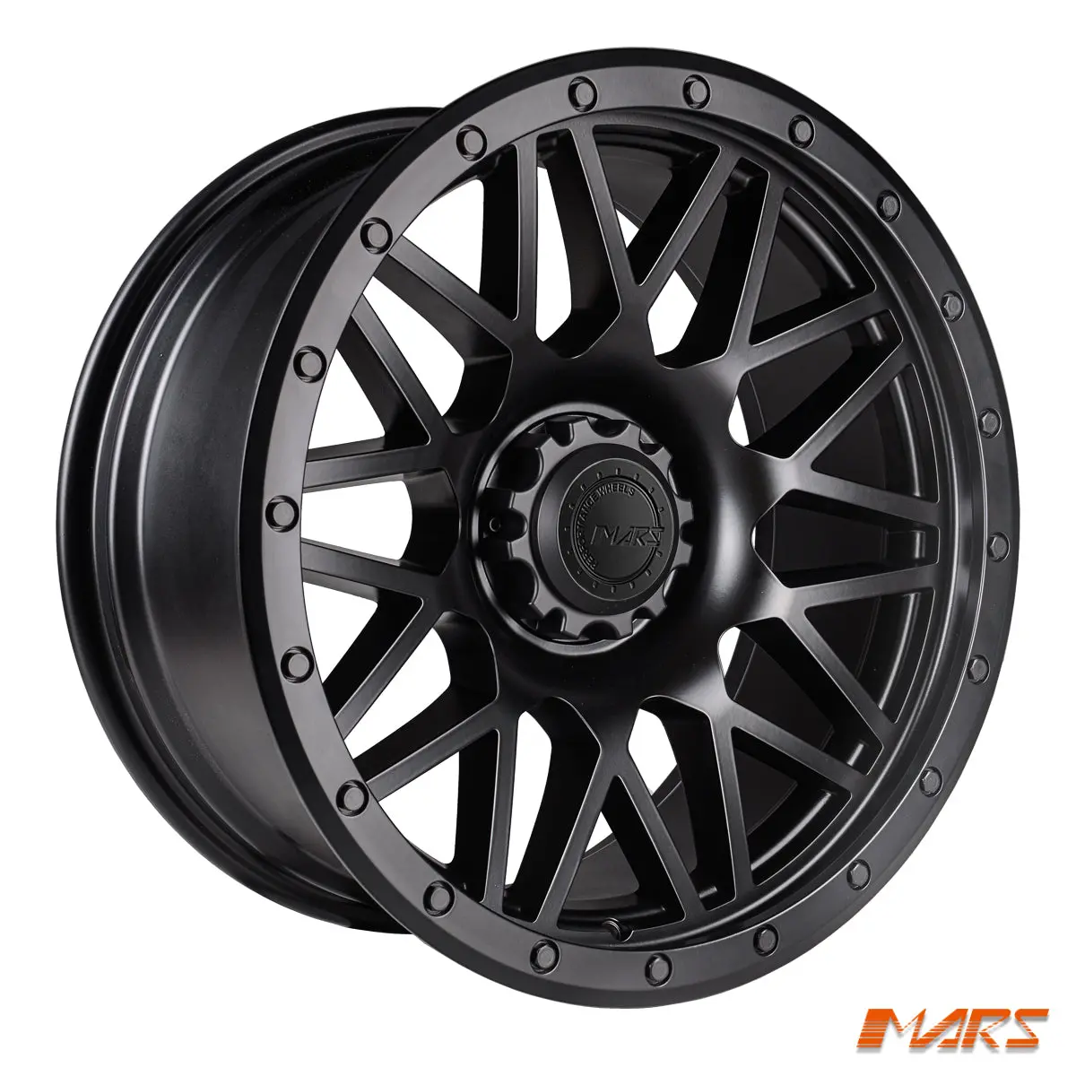 Mars All Terrain Mp-G2 Matt Black 20 Inch 4Wd Off Road Alloy Wheels Rims 6X139.7 1