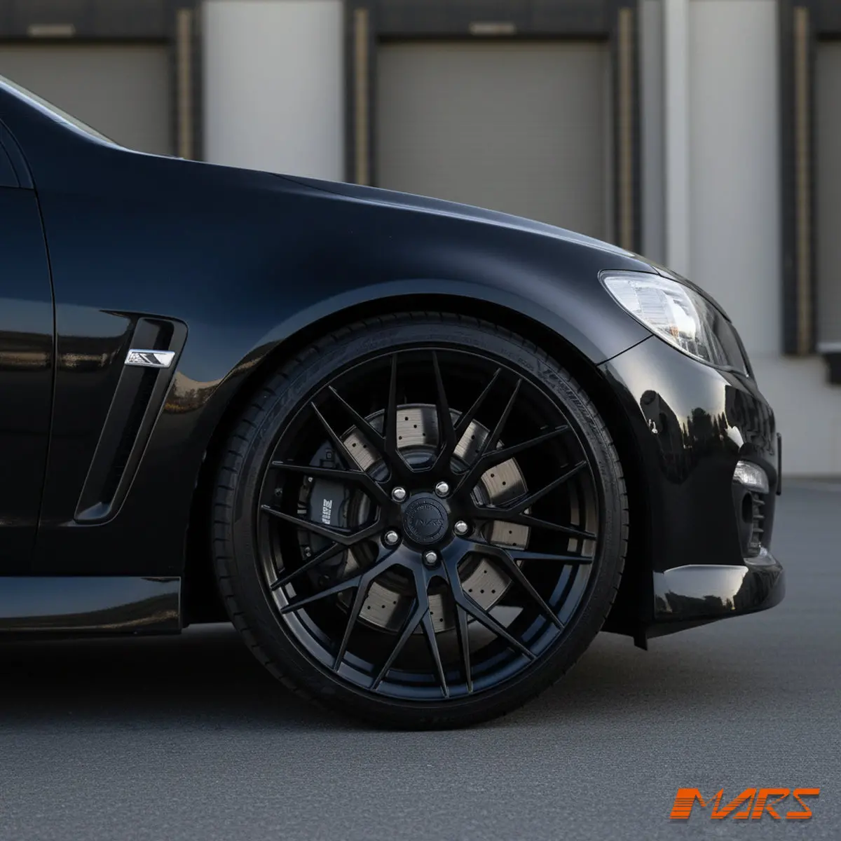 Mars Mp-J2 Gloss Black 4X 20 Inch Concave Stag Alloy Wheels Rims 5X120 For Holden Commodore & Hsv Ve Vf & Camaro 1