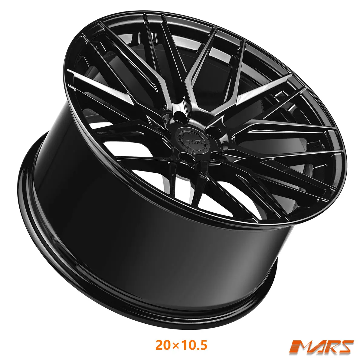 Mars Mp-J2 Gloss Black 4X 20 Inch Concave Stag Alloy Wheels Rims 5X120 For Bmw 3 & 4 Series 2