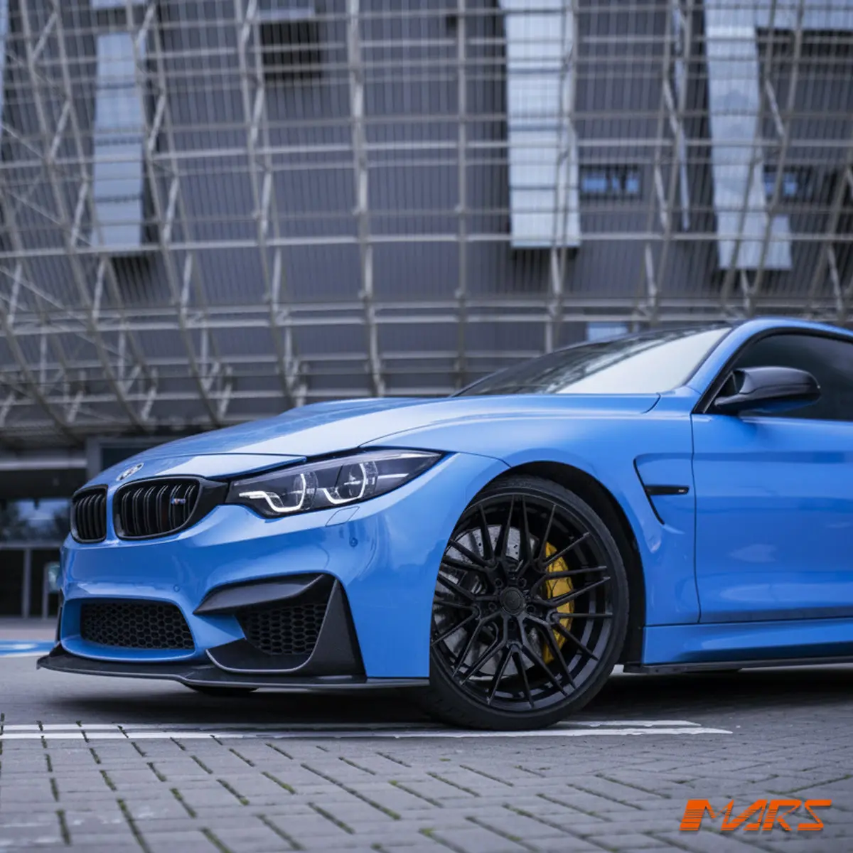 Mars Mp-J3 Gloss Black 4X 20 Inch Under Cut Multi-Spork Concave Alloy Wheels Rims 5X120 For Bmw 4-Series F32 & F80 M3 F82 M4 1