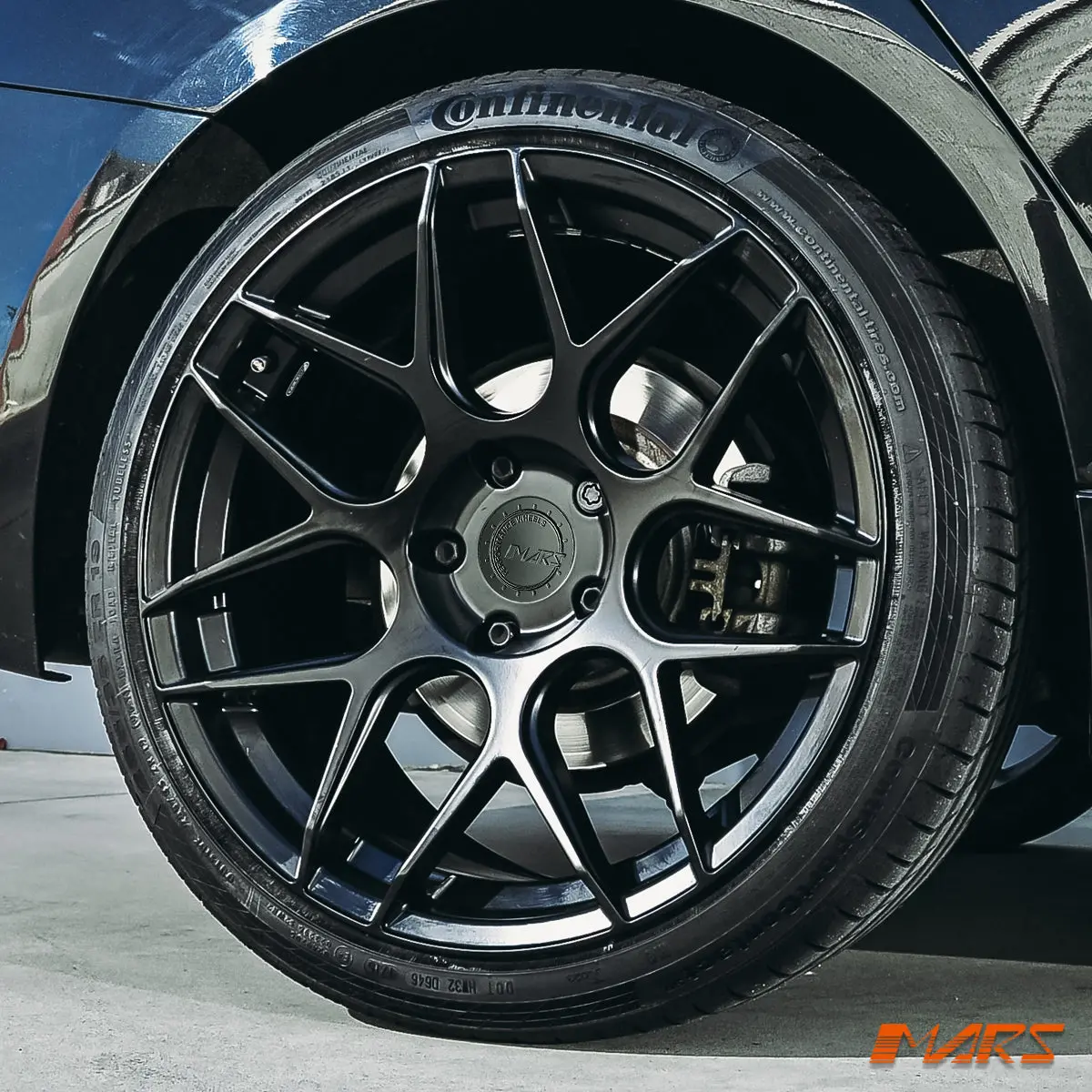 Mars Mp-Jw Matt Black 19 Inch Concave Stag Alloy Wheels Rims 5X120 For Bmw 3-Series E90 E92 E93 F30 F31 & M3 1