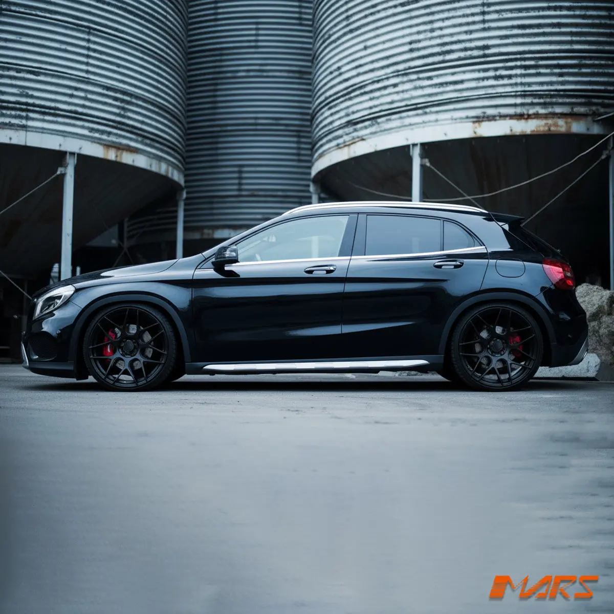 Mars Mp-Jw Matt Black 20 Inch Concave Stag Alloy Wheels Rims 5X112 For Mercedes Gla Glb 2
