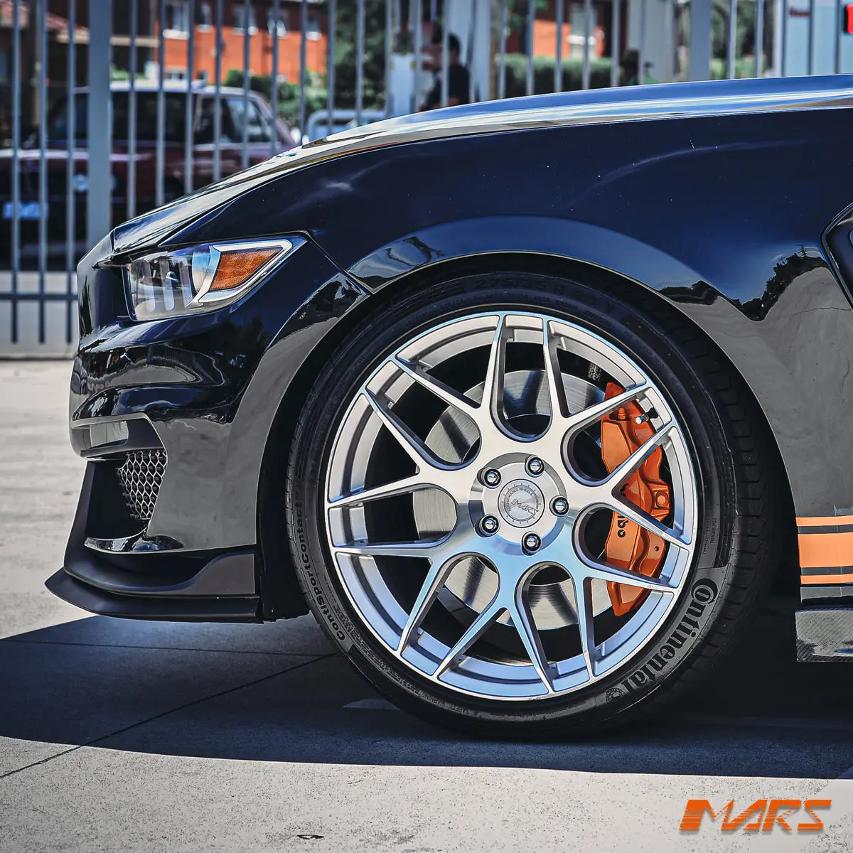 Mars Mp-Jw Machined Silver 20 Inch Concave Stag Alloy Wheels Rims 5X114.3 For Ford Falcon & Mustang 1