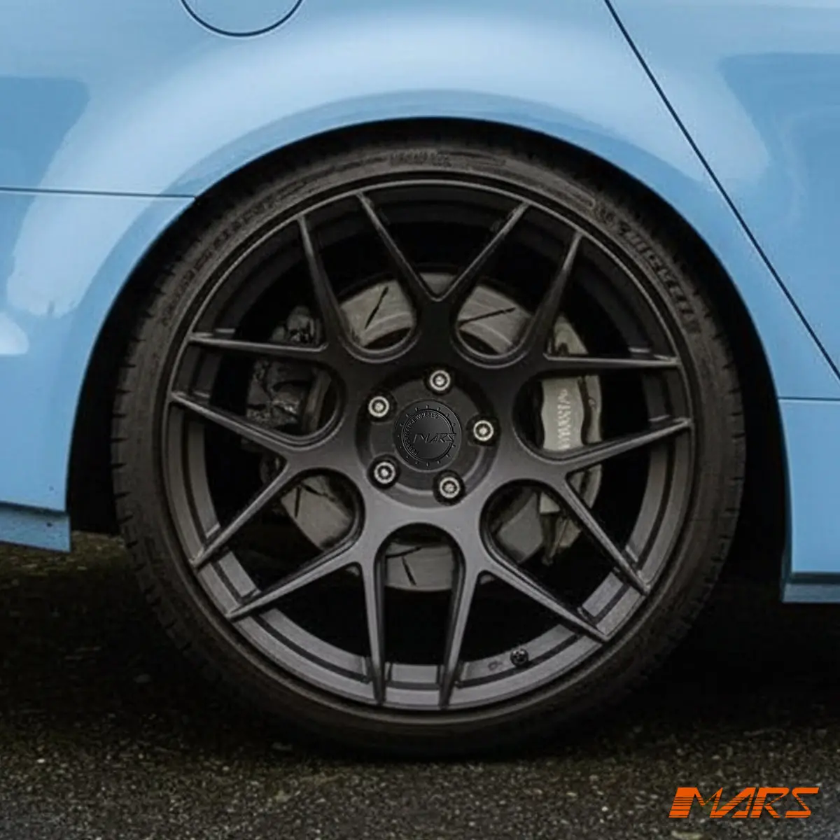 Mars Mp-Jw Matt Black 20 Inch Concave Stag Alloy Wheels Rims 5X120 For Holden Commodore & Hsv Vy Vz Ve Vf 1