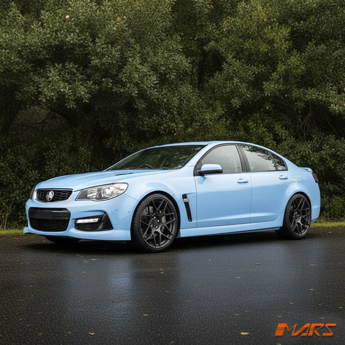 Mars Mp-Jw Matt Black 20 Inch Concave Stag Alloy Wheels Rims 5X120 For Holden Commodore & Hsv Vy Vz Ve Vf 2