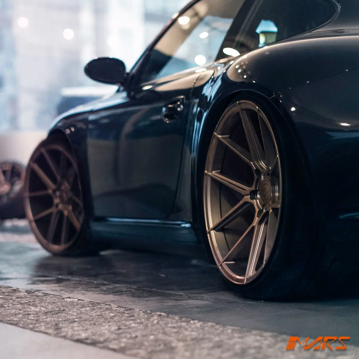 Mars Mp-K2 Matt Bronze 4X 20 Inch Concave Stag Alloy Wheels Rims 5X130 For Porsche 911 & Carrera 1
