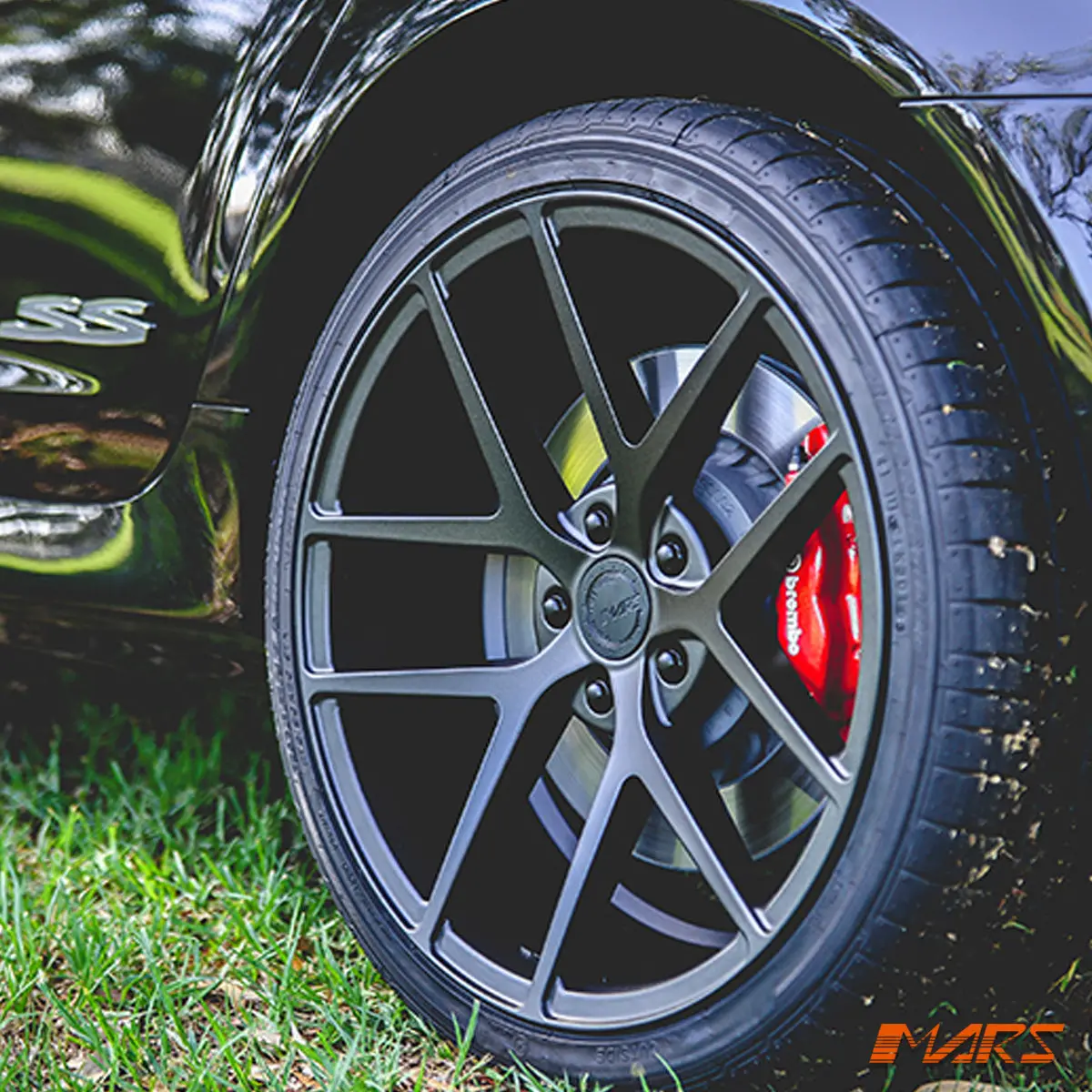 Mars Mp-Kw 20 Inch Matte Sandy Black Stag Alloy Wheels Rims 5X120 For Holden Commodore Vy Vz Ve Vf Ute Sedan Wagon 1