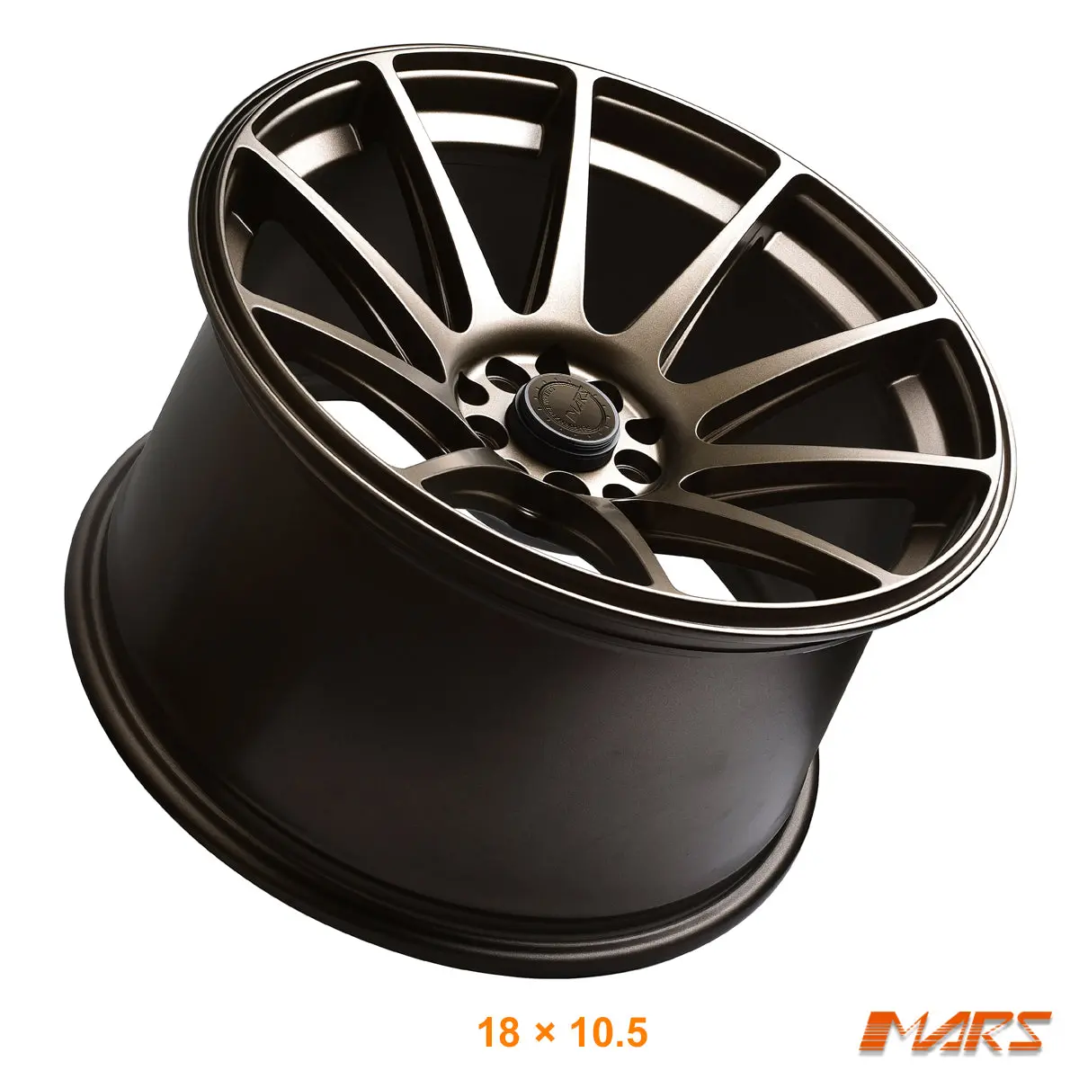 Mars Mp-Ms Matt Bronze Concave 4X 18 Inch Stag Alloy Wheels Rims 5X100 5X114.3 1