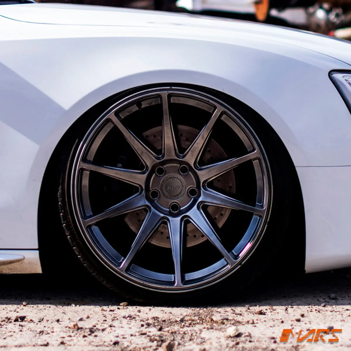 Mars Mp-Ms Hyper Black 19 Inch Multi-Spork Stag Concave Alloy Wheels Rims 5X112 For Bmw 3-Series G20 G21 & 4 Series G22 G23 G26 1