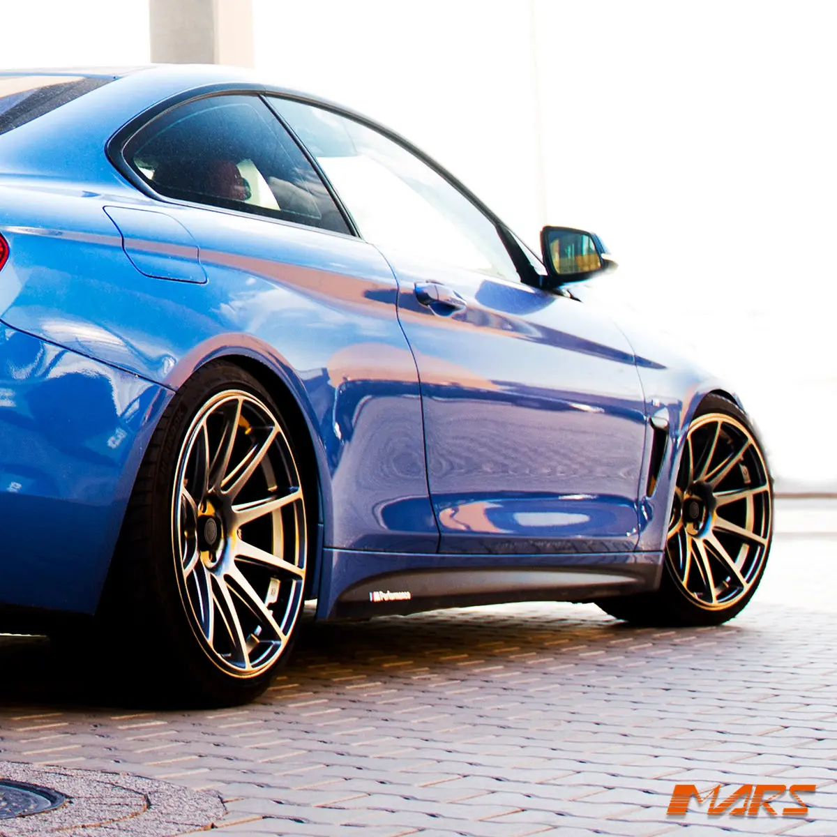 Mars Mp-Ms Hyper Black 4X 19 Inch Deep Concave Stag Alloy Wheels Rims 5X120 For Bmw F32 F33 F36 2