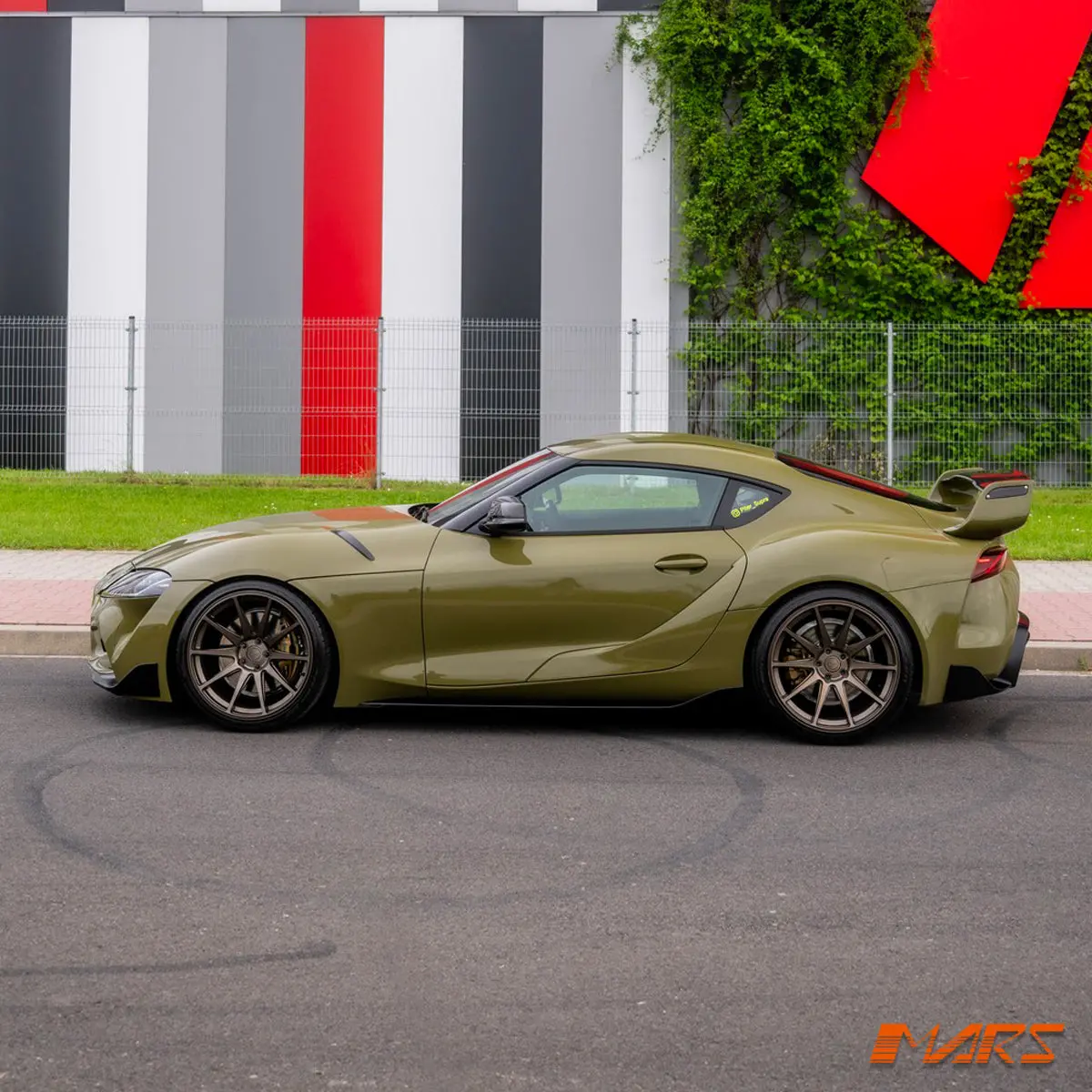 Mars Mp-Ms Matt Bronze 4X 19 Inch Deep Concave Stag Alloy Wheels Rims 5X114.3 For Toyota Gr Supra 2