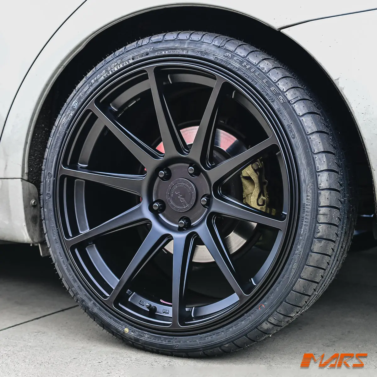 Mars Mp-Ms Matt Black 4X 20 Inch Deep Concave Stag Alloy Wheels Rims 5X112 For Bmw 4-Series G22 G23 G26 1