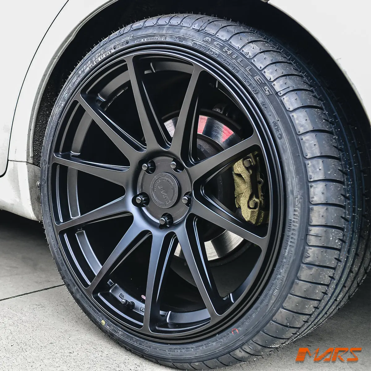 Mars Mp-Ms Matt Black 4X 20 Inch Deep Concave Stag Alloy Wheels Rims 5X120 For Bmw 4-Series F32 F33 F36 1
