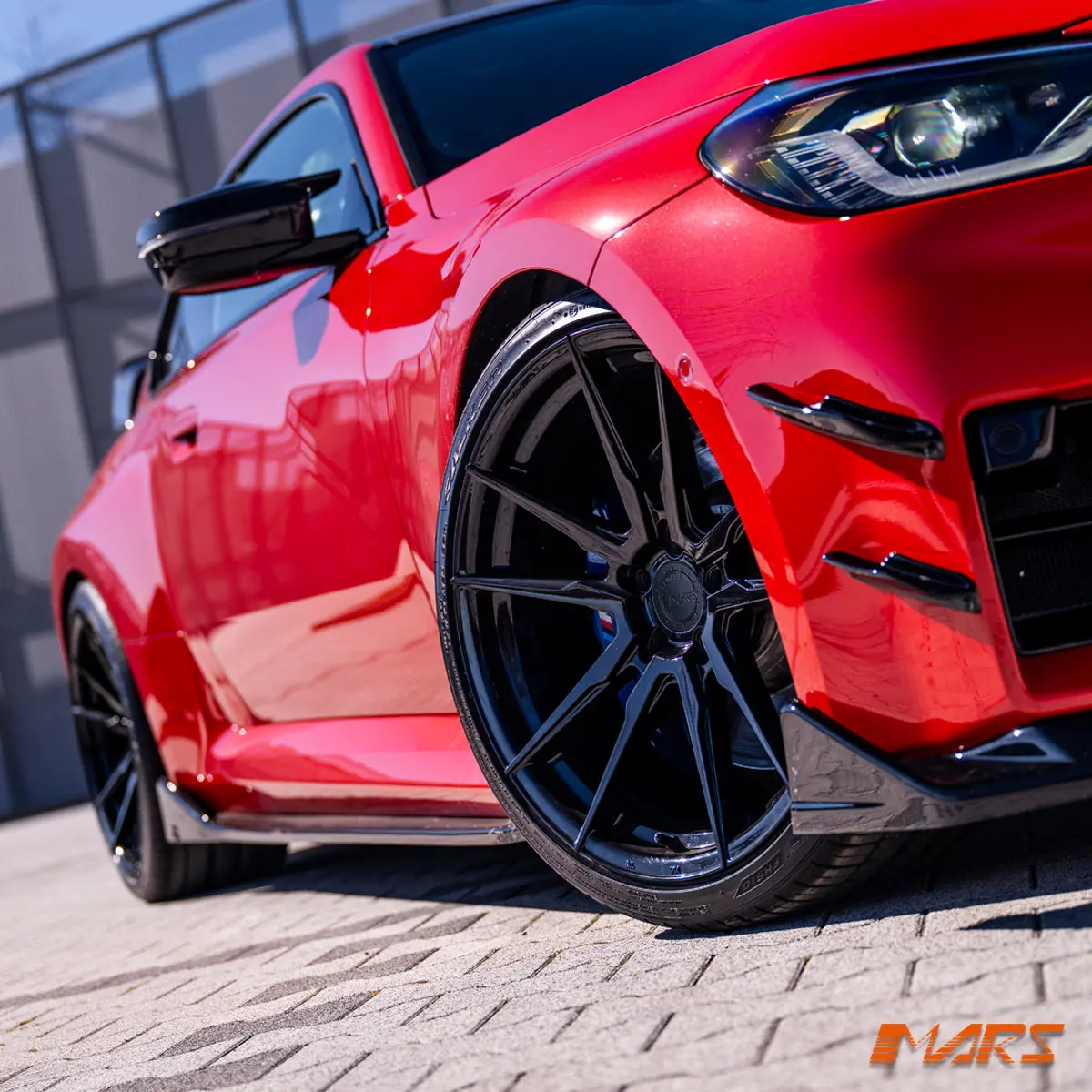 Mars Mp-Rh Gloss Black 20 Inch Deep Concave Stag Alloy Wheels Rims 5X112 For Bmw 2-Series G42 & G87 M2 1