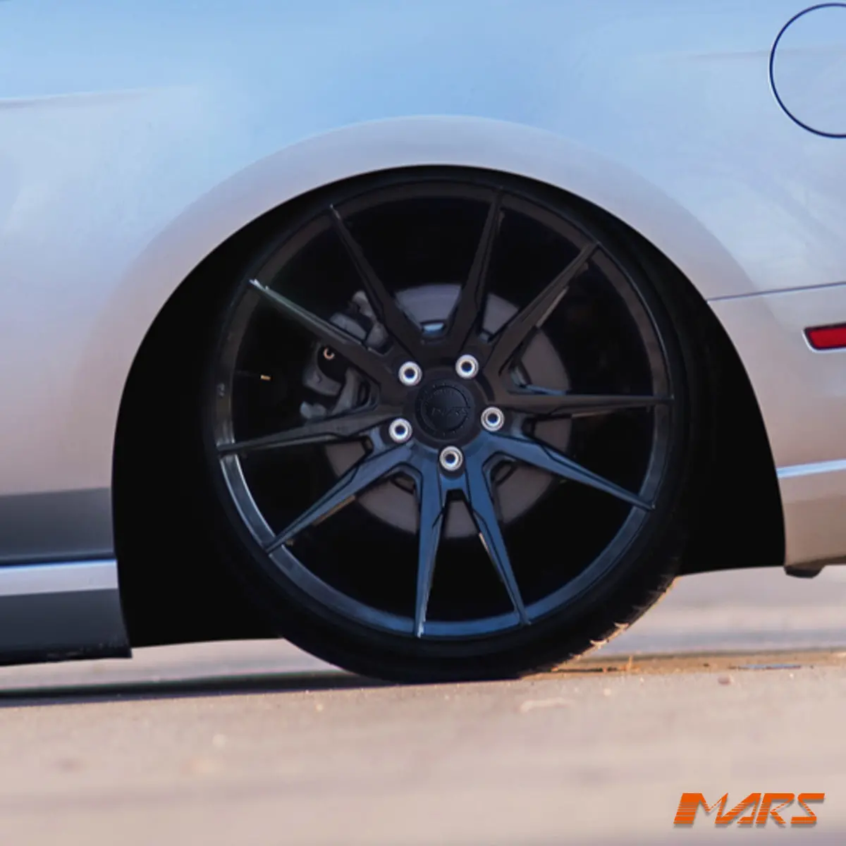 Mars Mp-Rh Gloss Black 20 Inch Deep Concave Stag Alloy Wheels Rims 5X114.3 For Ford Mustang 1