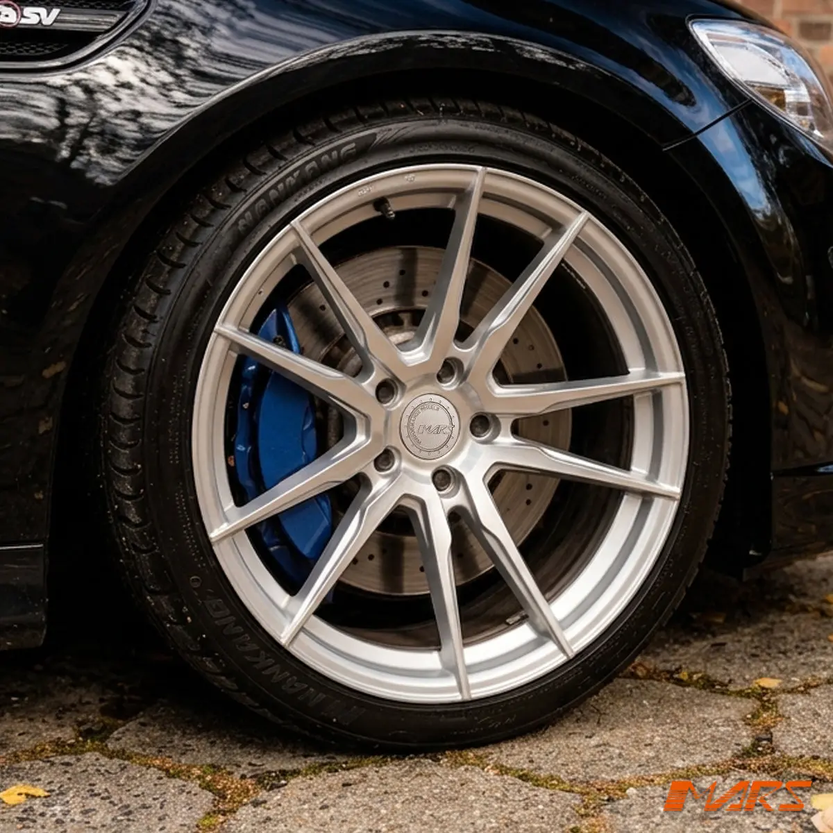 Mars Mp-Rh Machined Silver 20 Inch Deep Concave Stag Alloy Wheels Rims 5X120 For Holden Commodore Hsv Ve Vf Sedan & Ute 1