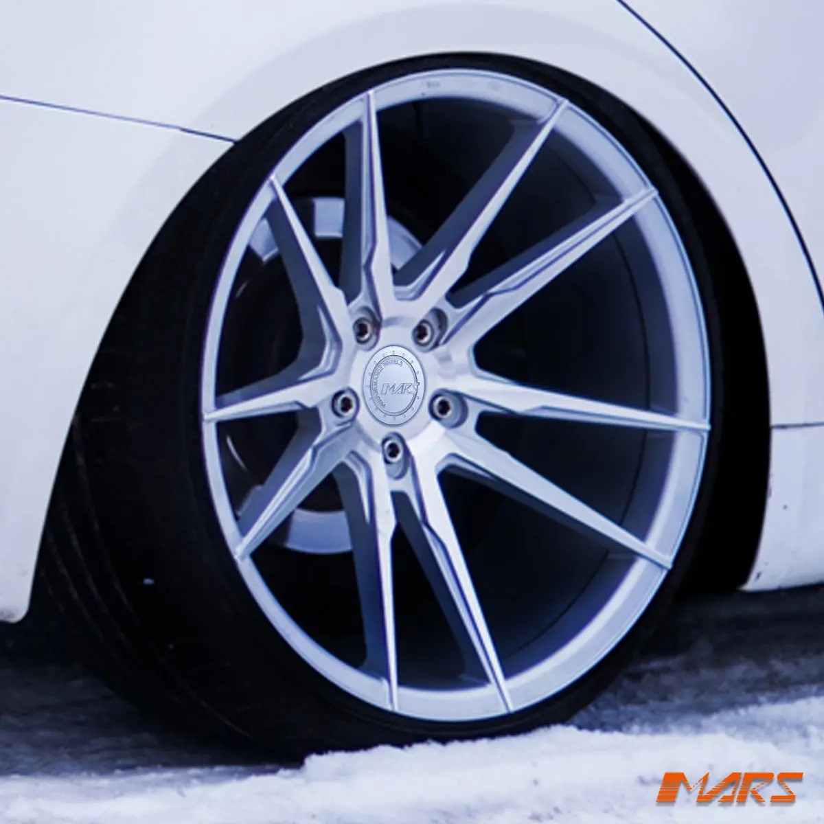 Mars Mp-Rh Machined Silver 4X 20 Inch Deep Concave Stag Alloy Wheels Rims 5X114.3 For Lexus Is Xe20 Xe30 1