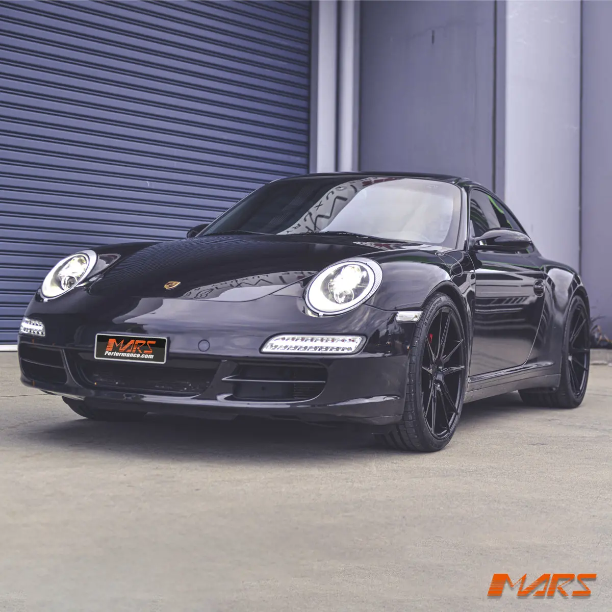 Mars Mp-Rh Matt Black 4X 20 Inch Deep Concave Stag Alloy Wheels Rims 5X130 For Porsche 911 & Carrera 2