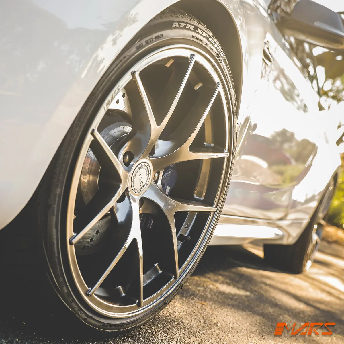 Mars Mp-Ri 19 Inch Hyper Black Stag Alloy Wheels Rims 5X120 For Bmw F87 M2 M2c 1