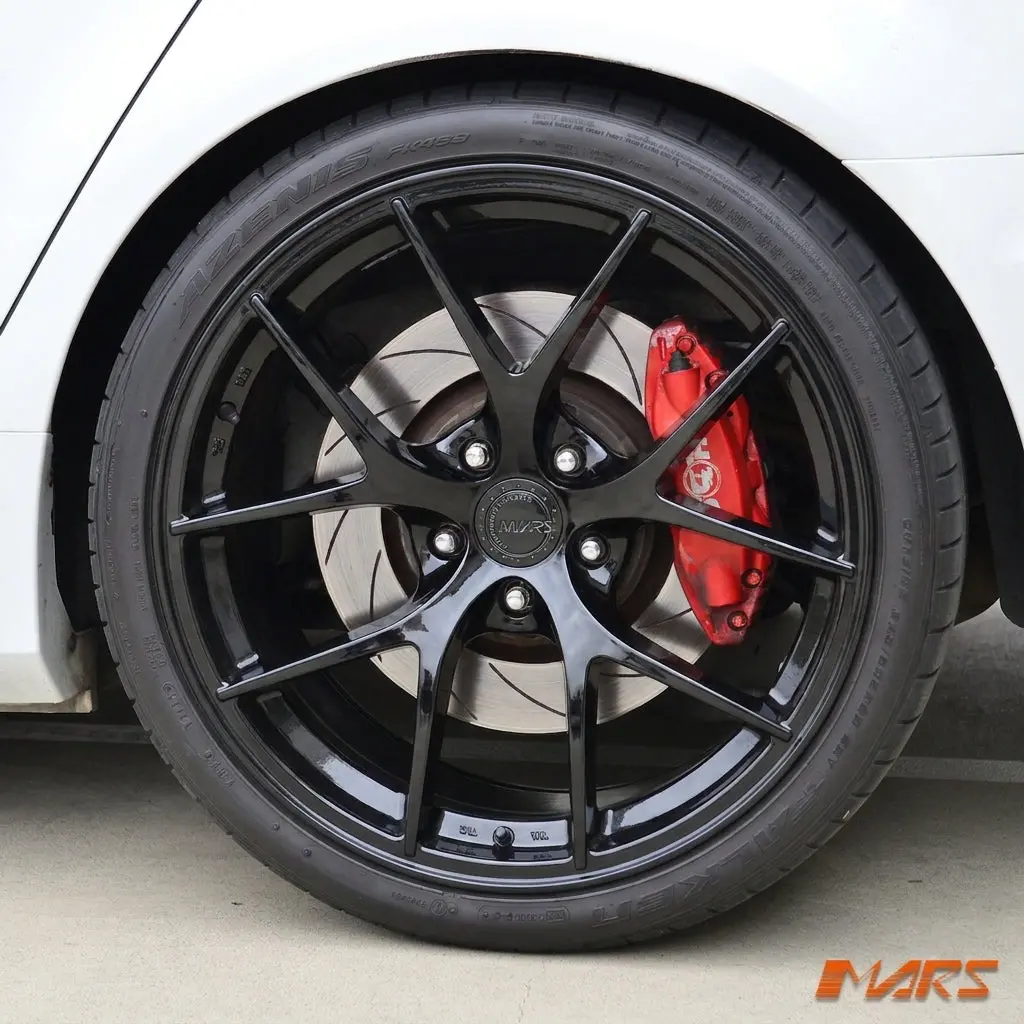 Mars Mp-Ri 20 Inch Gloss Black Stag Concave Alloy Wheels Rims For Holden Commodore & Hsv Ve Gts 1