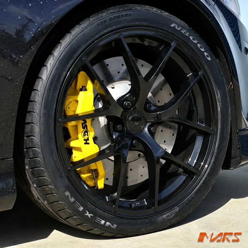 Mars Mp-Ri 20 Inch Gloss Black Stag Concave Alloy Wheels Rims For Holden Commodore & Hsv Vf Gts 1