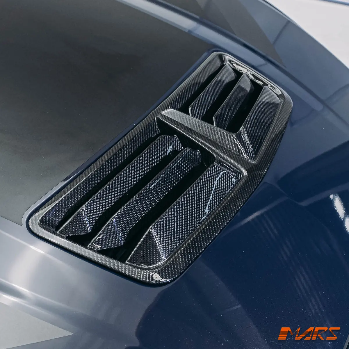 Flokraft Dry Carbon Hood Boonet Vent Bodykit For Ford Mustang Gt V8 S650 Fo & Darkhorse (2023–2025) 1