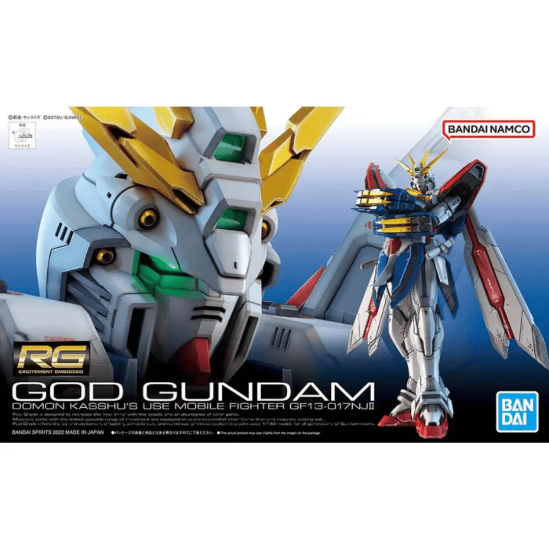 Bandai 5063358 #37 God Gundam "Mobile Fighter G Gundam" 1