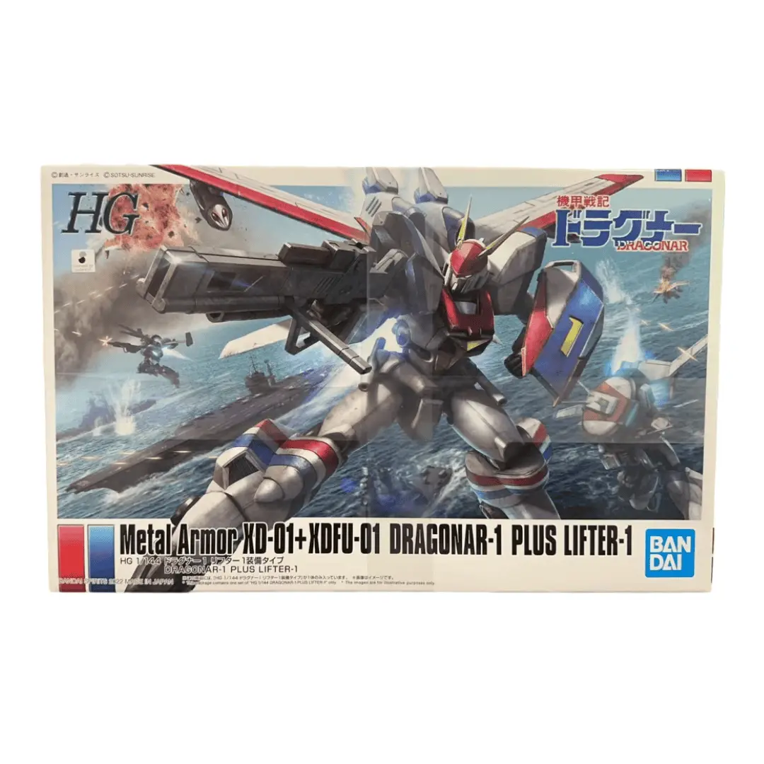 Bandai 5063407 1/144 Hg Dragonar 1 Plus Lifter 1 1