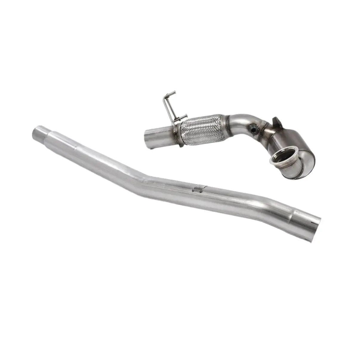 Milltek Cast Large Bore Downpipe And Hi-Flow Hjs Cat For Vw Mk7/Mk7.5 Gti (2015–2021) 1