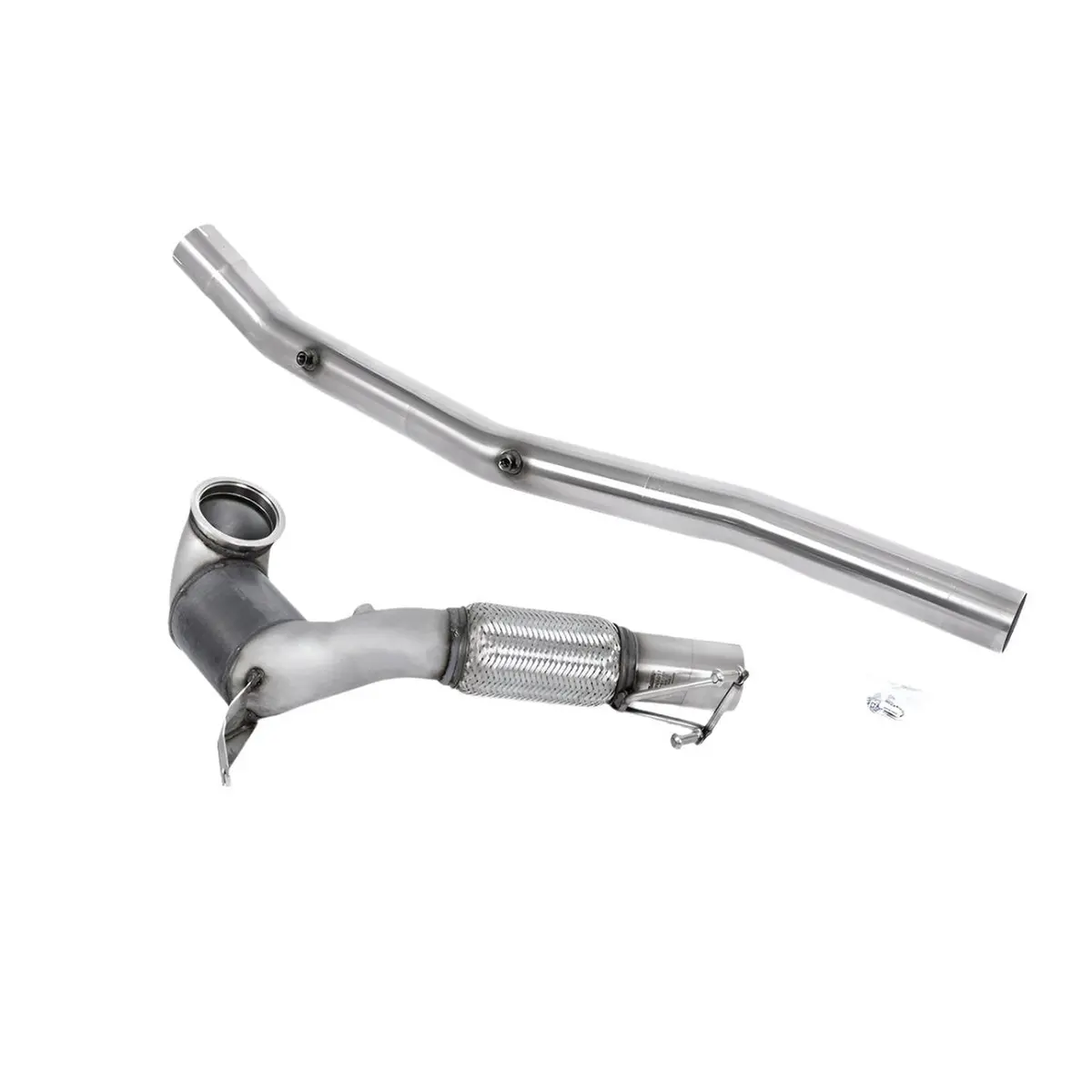 Milltek Large Bore Downpipe And Hi-Flow Race Cat For Audi 8Y S3 & Vw Mk8 Golf R (2022+) 1