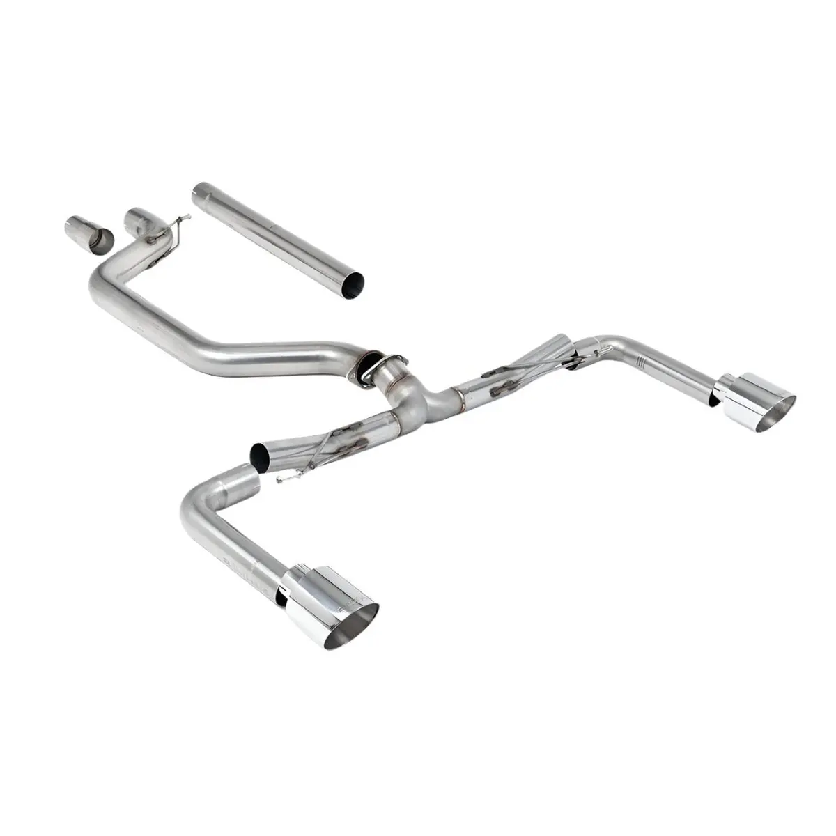 Milltek Race Catback Exhaust For Vw Mk8/Mk8.5 Gti ( 2022+) 1