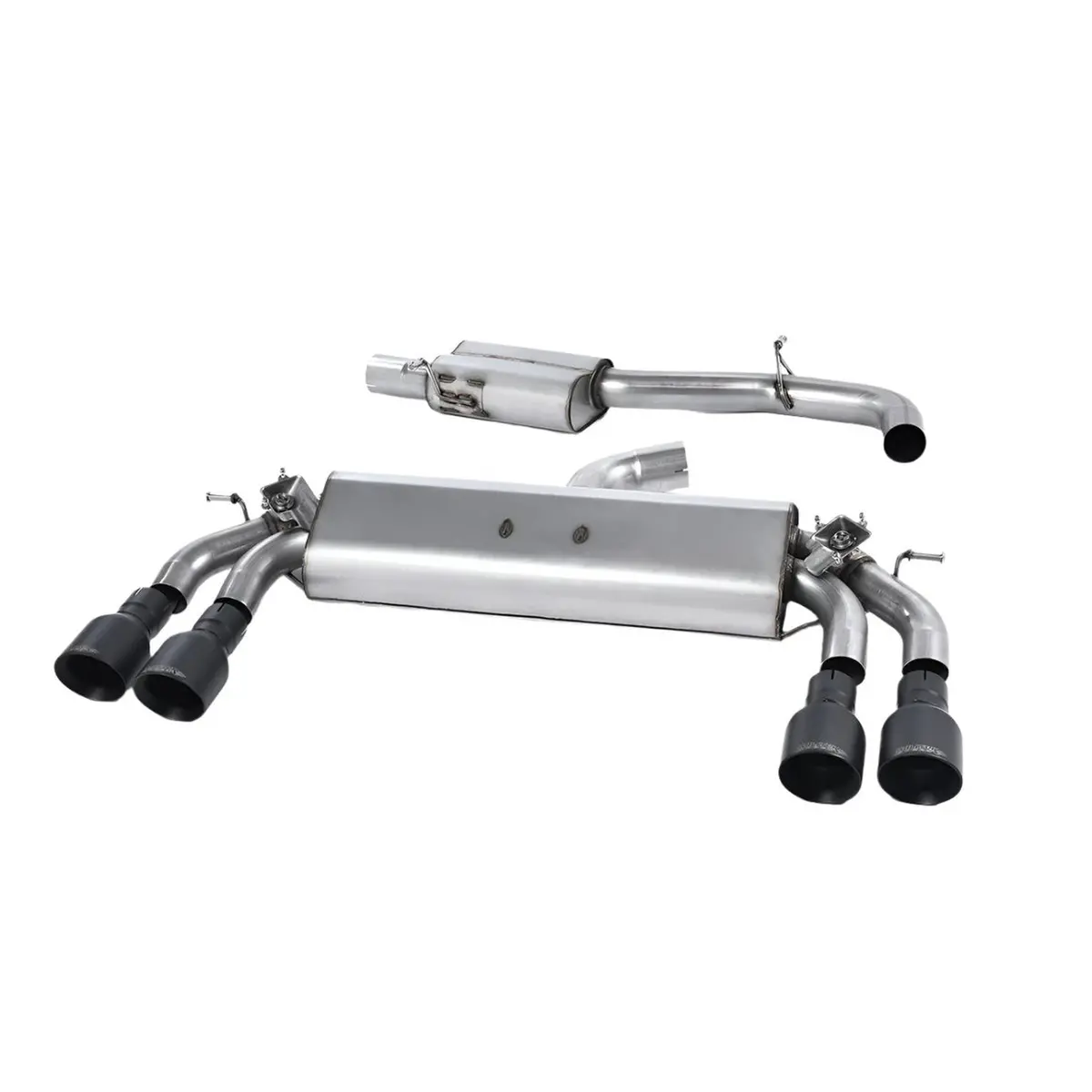 Milltek Valved Resonated Catback Exhaust For Vw Mk7 Golf R (2015–2017) 1