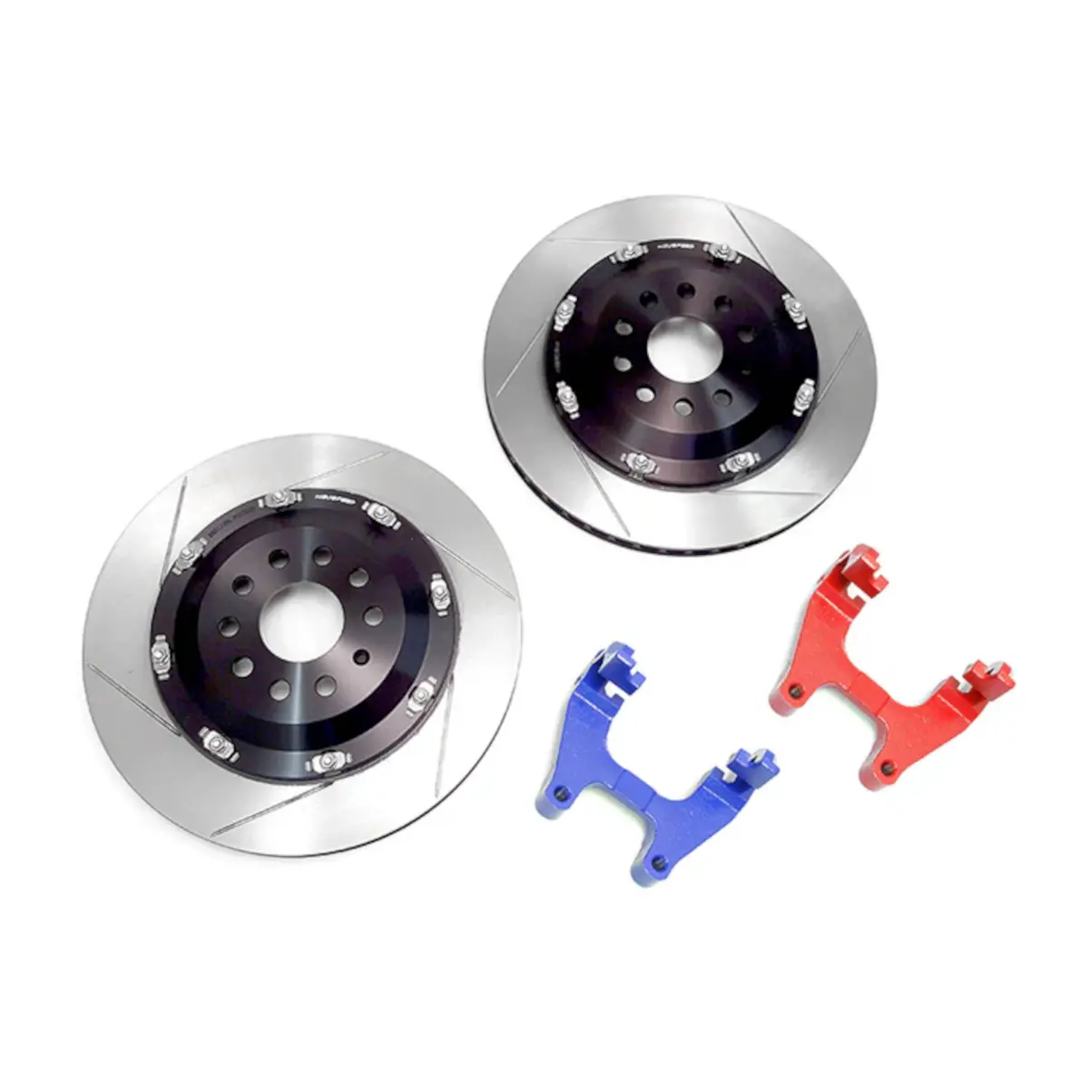 Neuspeed 2-Piece 350Mm Rear Brake Rotor Upgrade Kit | Mk8 Gti · R · 8Y A3 · S3 | 2.0L Turbo 1
