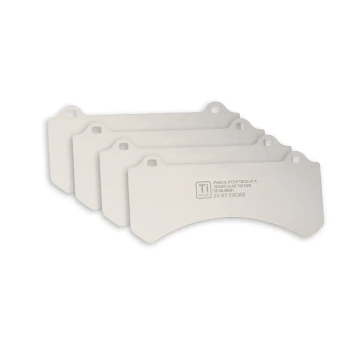 Neuspeed 6-Piston Big Brake Kit Titanium Brake Pad Shim Kit | Vw · Audi 1