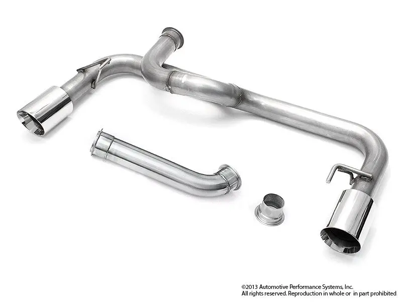 Stainless Steel Exhaust System | Race Axle-Back • 500 Abarth 1