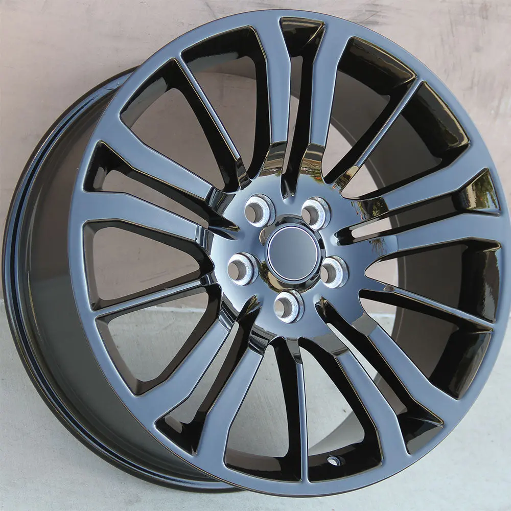 Land Rover Wheels 1278 20X9.5 5X120 Gloss Black Fit Range Rover Sport Svr Hse Autobiography Discovery 1