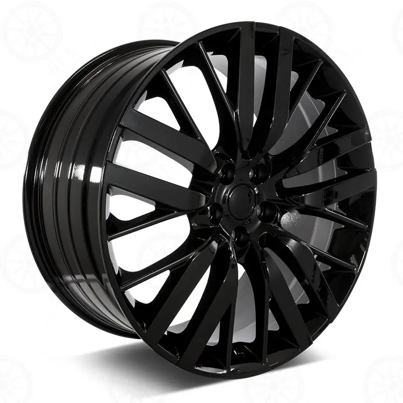 Land Rover Wheels 1278 22X10 5X120 Gloss Black Fit Range Rover Sport Svr Hse Autobiography Discovery 1