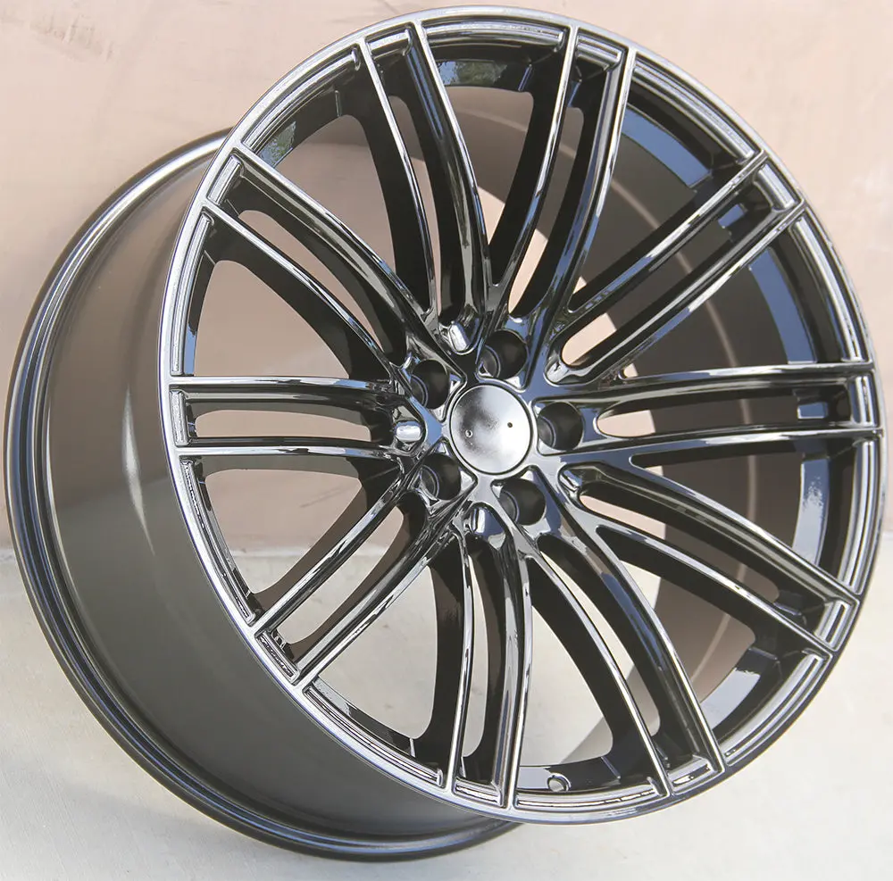 Porsche Wheels 1381 21X9.0/21X10 5X112 Gloss Black Fit Macan S Gts Turbo 1