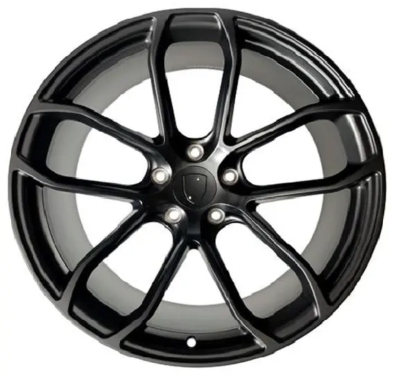 Porsche Wheels 2212 21X9.5 5X130 Matte Black Fit Cayenne S Gts Turbo 1