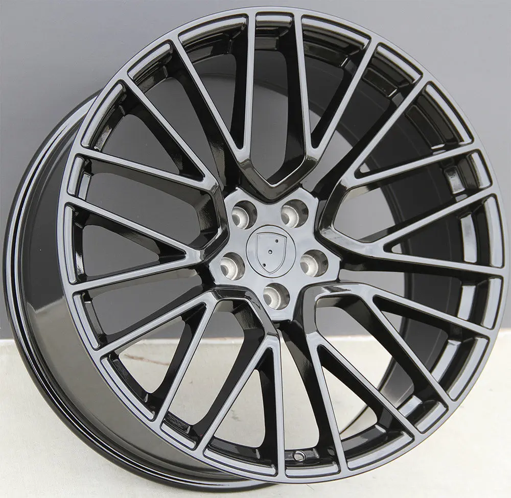 Porsche Wheels 5353 20X9/20X10 5X112 Gloss Black Fit Macan S Gts Turbo 1