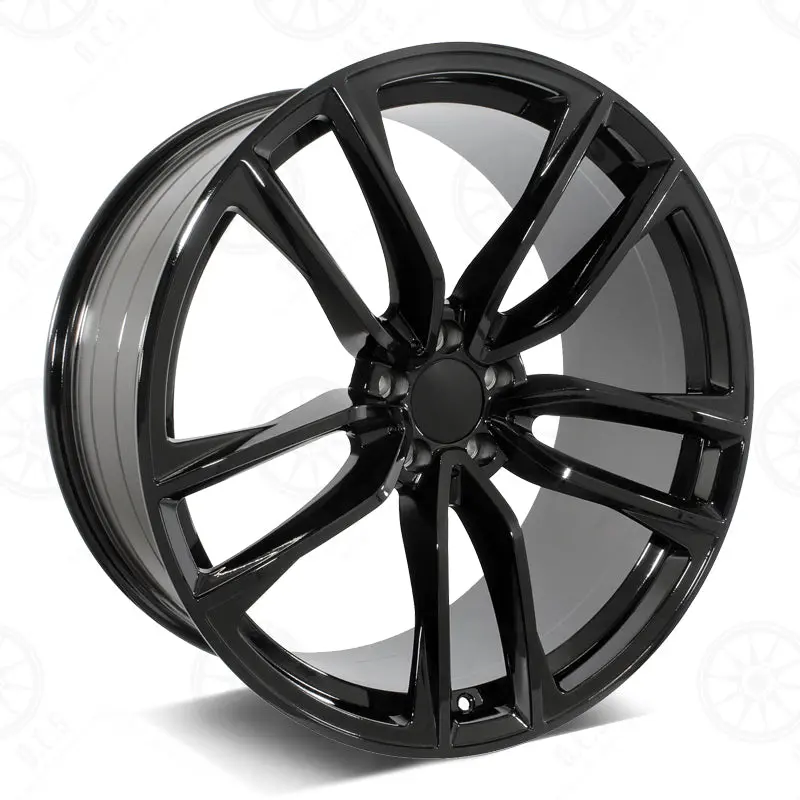 Mercedes Benz Wheels 5461 22X9/22X10 5X112 Gloss Black Fit Ml Gl Gle Gls Class 320 350 450 500 550 63 1