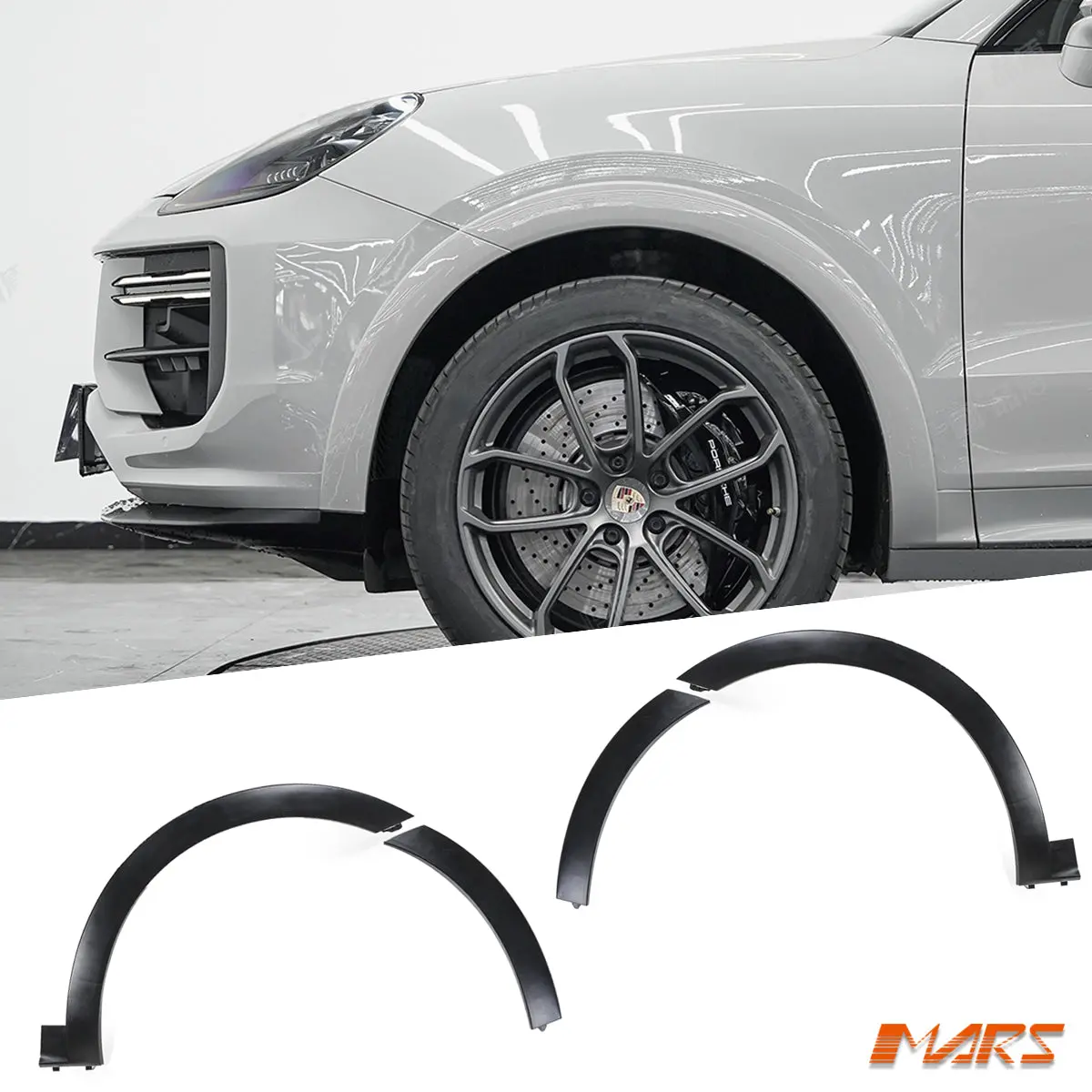 Turbo Gt Style Front Bumper & Fender Wheel Arch Trim Bodykit For Porsche Cayenne 9Ya Suv & 9Yb Coupe 2018-2025 1