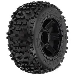 Proline 1187-11 Badlands 3.8 Tra Mnt Desperado 1/2Off 17Mmwhl,Blk 1