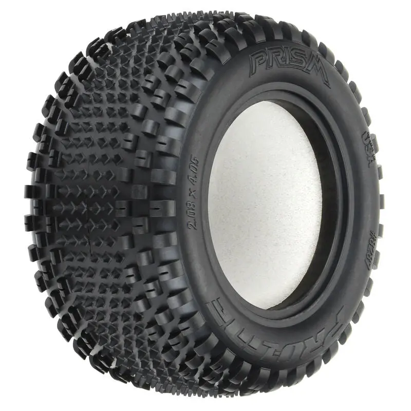 Pro-Line Racing 8287-303 1/10 Prism T Cr3 Front 2.2" Carpet Stadium Truck Tires (2) 1