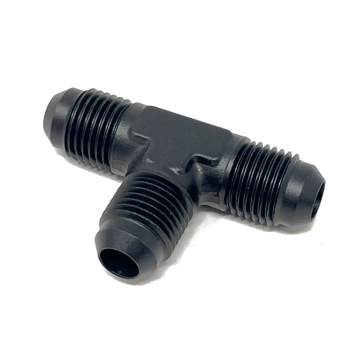 Precision Raceworks 3-Side 6An Male Flare Tee Fuel Line Fitting | F10 M5 · F06 · F12 · F13 M6 · F85 X5 M · F86 X6 M 1