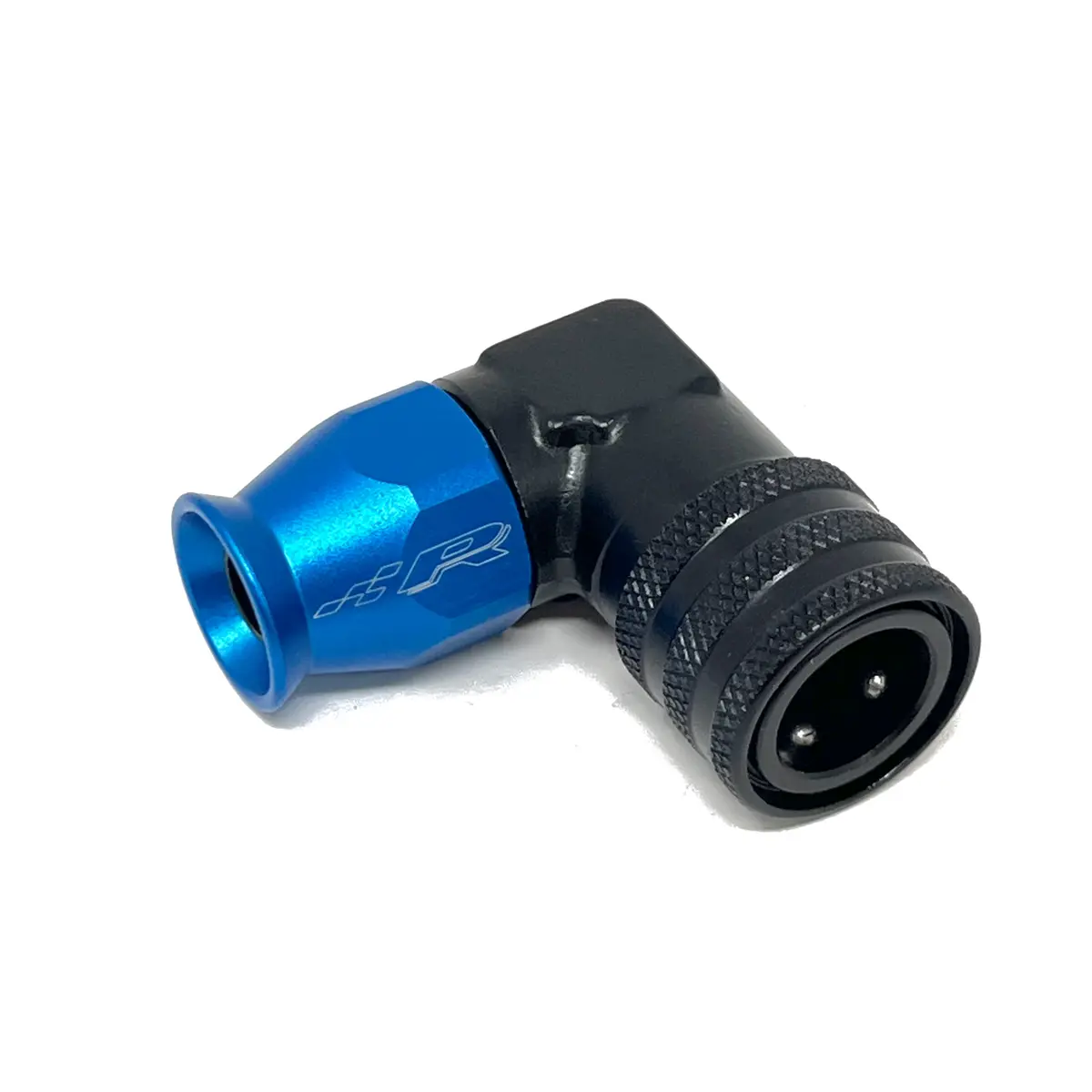 Precision Raceworks 90 Degree 6An To 3/8" Female Quick Connect Fuel Line Fitting | Vw · Audi · Bmw 1